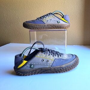 Hybrid Green Label Lethal Adventure 2.0 Low Top Canvas Sneaker Gray Men Size 9